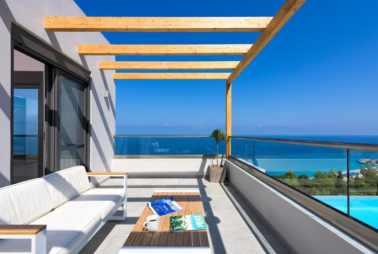 Kathisma Bay Villas - Luxury Villas- Villa Oceanos Kalamitsi  Exterior photo
